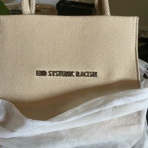 Brandon Blackwood End Systematic Racism Bag